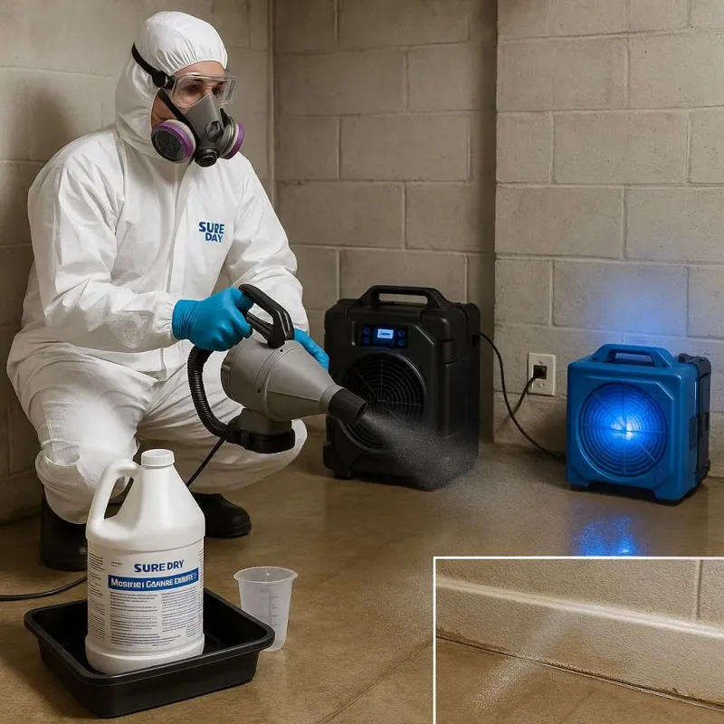 Sanitization and Odor Removal process in Somers, MT