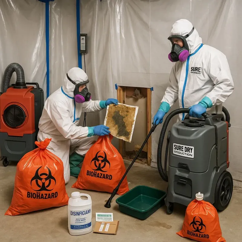 Contaminated Water Handling Protocols process in Somers, MT