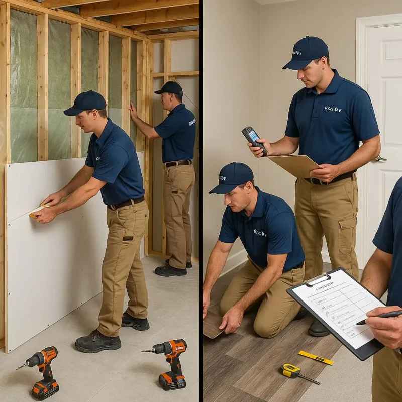 Repairs and Reconstruction process in Somers, MT