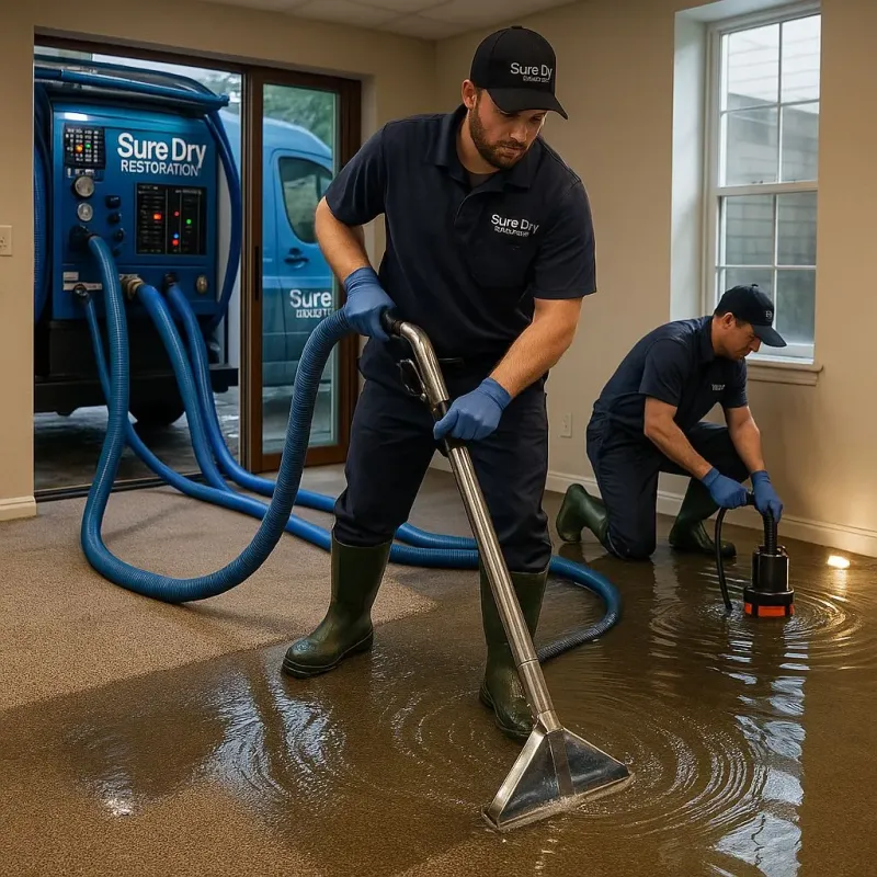 Water Extraction and Removal process in Somers, MT